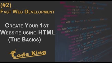Web Development Tutorial For Beginners (#2) Create A Website Using HTML & ATOM HTML5 Test Editor