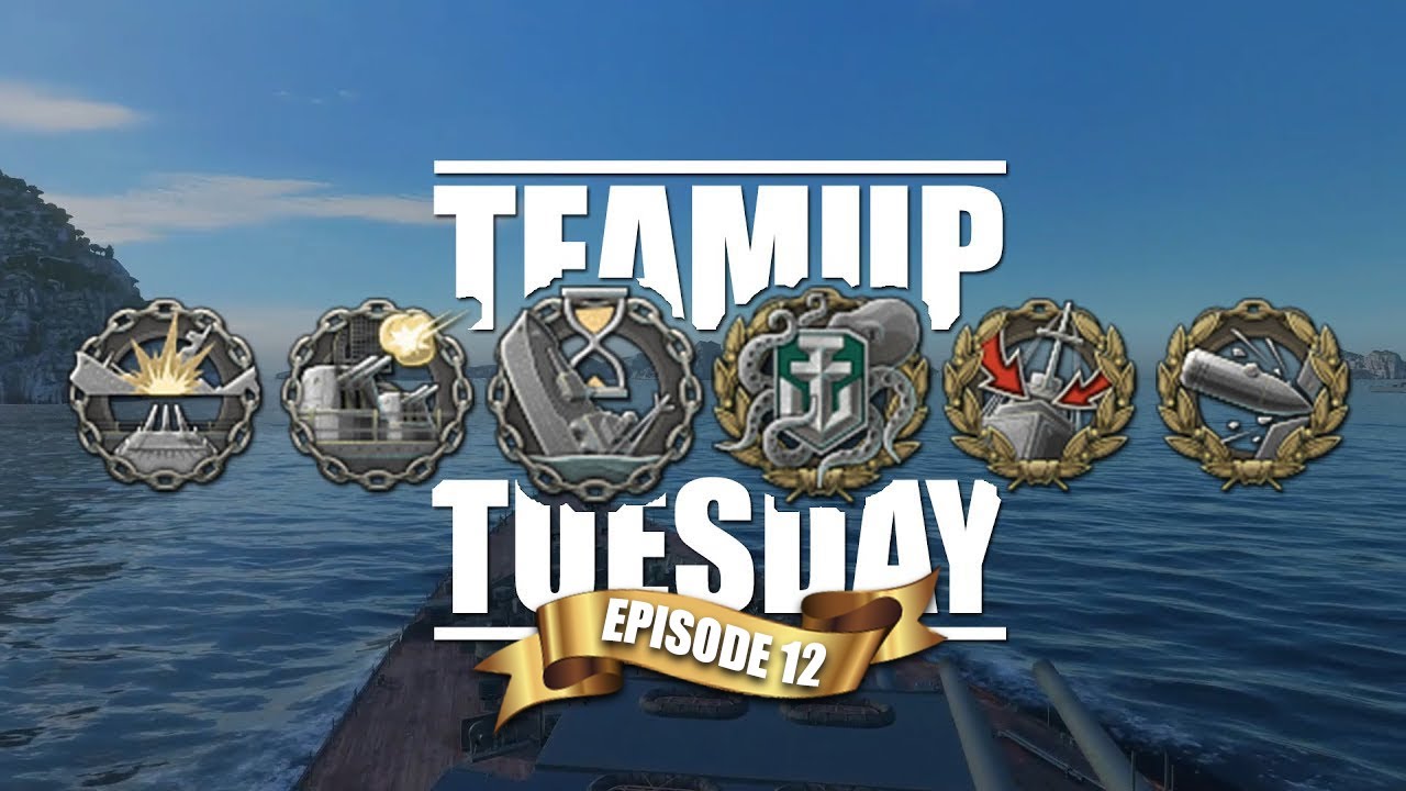 World Of Warships - Teamup Tuesday [Episode 12] - KGV's Backpain