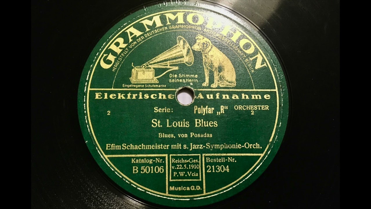 Orchester Efim Schachmeister - St.Louis Blues