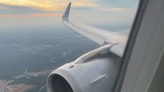 Vapor Trails! American A321-231 landing in Charlotte!