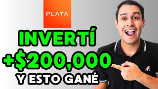 Invertí +$200,000 en Banco Plata con su 12% a la vista SIN LÍMITE 🚀