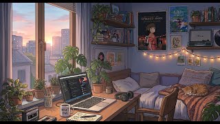 🌅 Lofi Morning with Cat | Slow Morning, Homework & Soft Window Light ☕🐱 screenshot 4