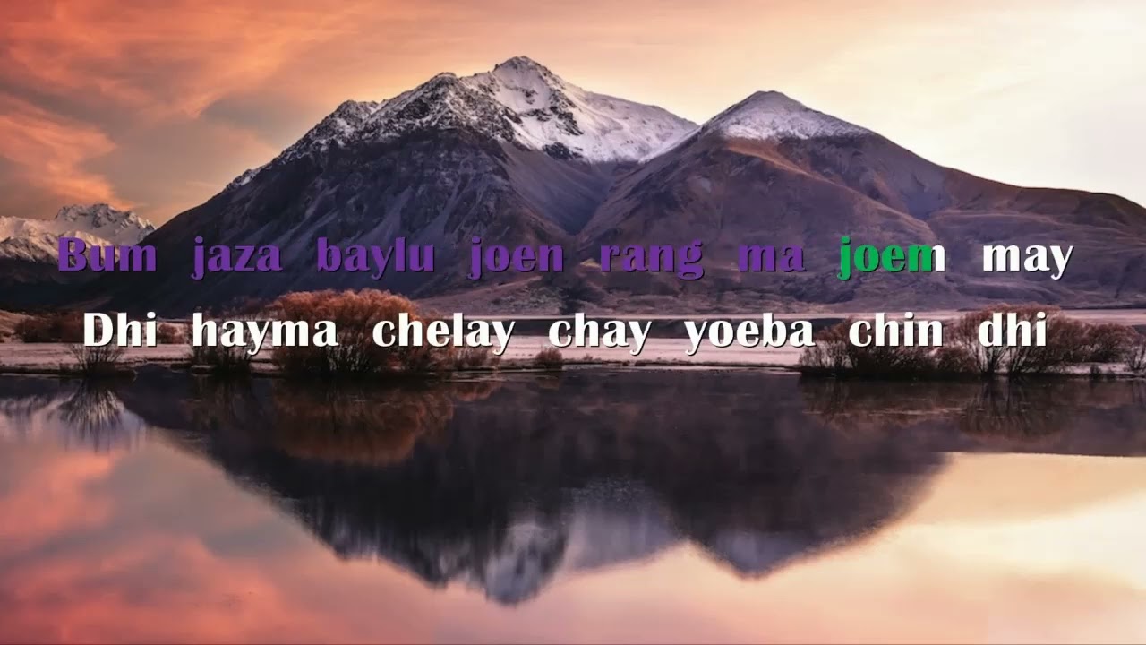 Wai dhato zhem bay non vocal karaoke