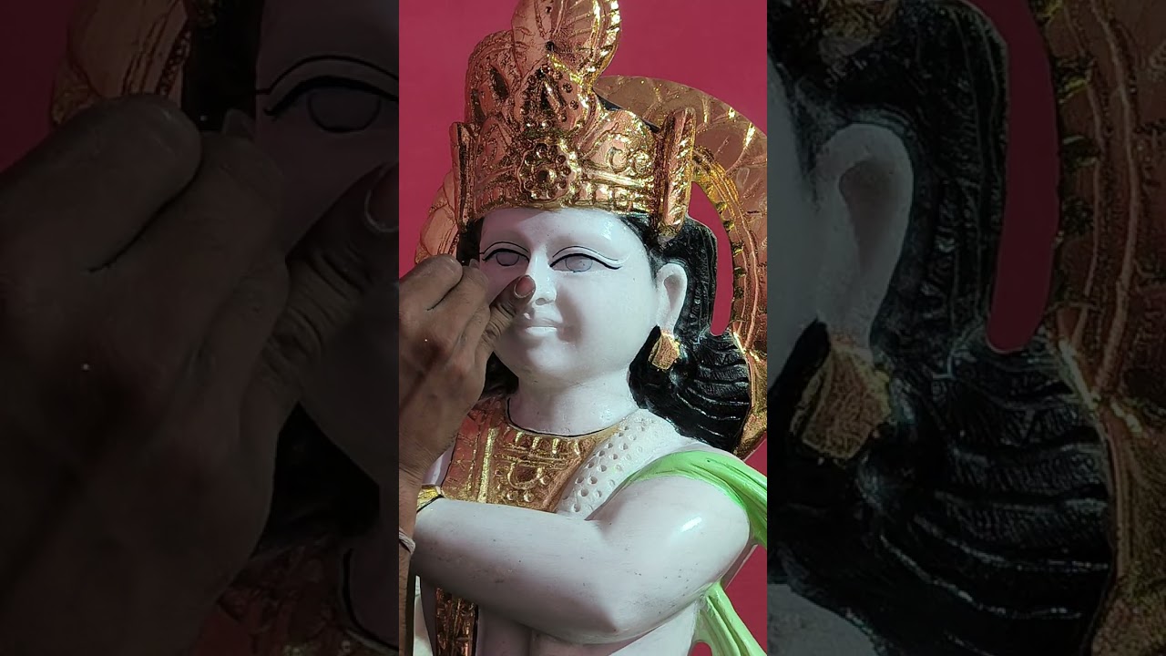 Radha Krishna Murti painting//8619221316/arawali Murti udhyog 