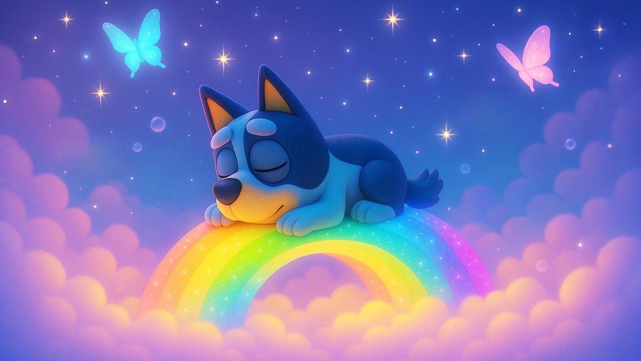 Сладкий вечер с Bluey 💤🌈 Музыка в стиле «Криминального чтива» для энергии и веселья | Расслабляющ...