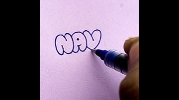 Navya bubble naming. #shorts