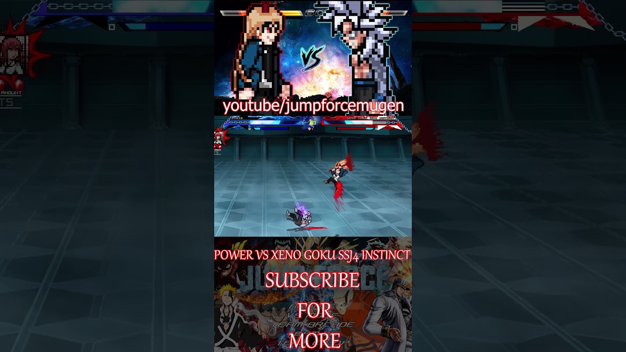 POWER VS XENO GOKU SSJ4 INSTINCT 