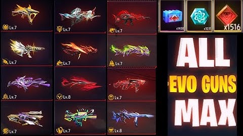 All Evo Gun Max Trick🤯💥| How to Max Evo Guns in Less Diamonds🤩💥 | Cobra Mp40 Max Level Upgrade