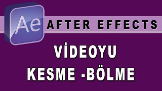 Video Inkorten En Video Knippen In After Effects