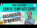 Card  config template card pour dynamiser vos dashboards sous home assistant fr