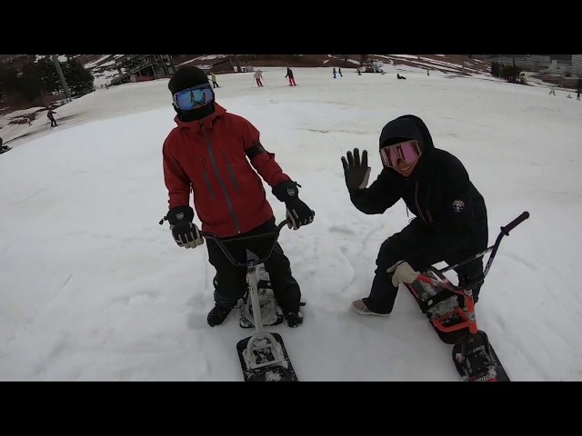 スノースクート パークハウツーJIB中級編 with Kota Aso [snowscoot