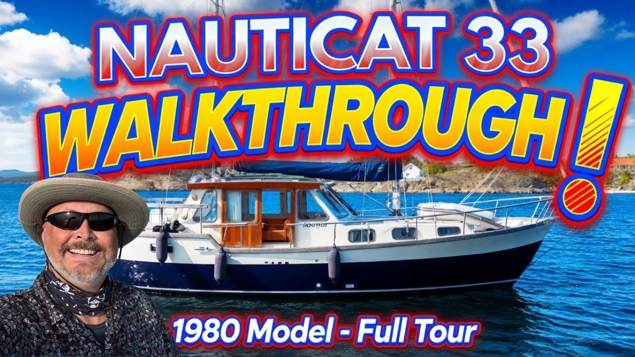 ⁣Nauticat 33 Ketch Motorsailer | The Realistic Price of a Long-Distance Cruiser