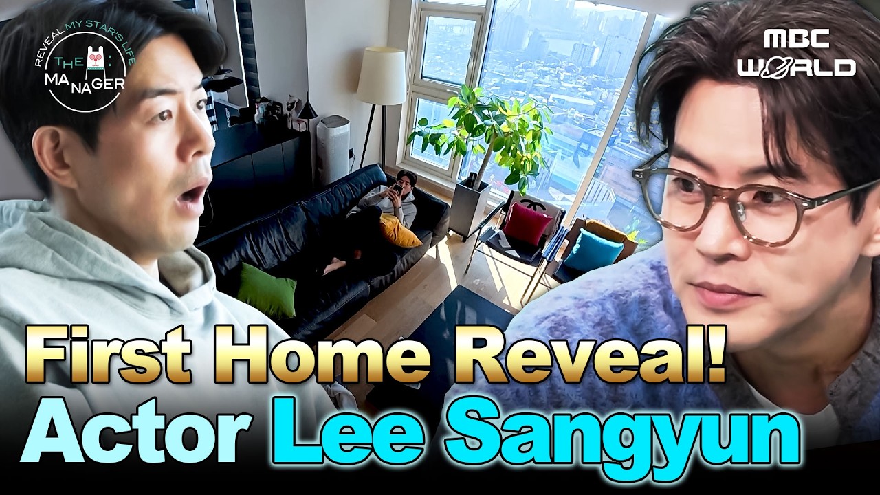 [Sub] K-Actor Lee Sang-yun’s Han River View Home Reveal!🏠 #Actors #HomeTour