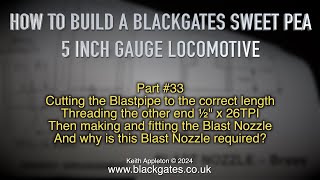 Thumbnail for A BLACKGATES SWEET PEA LOCOMOTIVE BUILD - PART #33