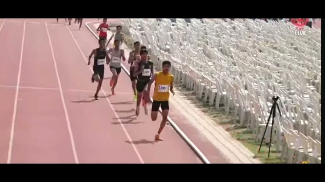 19th National Inter district junior athletic meet 2024// 600mt. U-16 ...