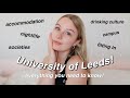 UNIVERSITY OF LEEDS Q&A | everything you need to know!