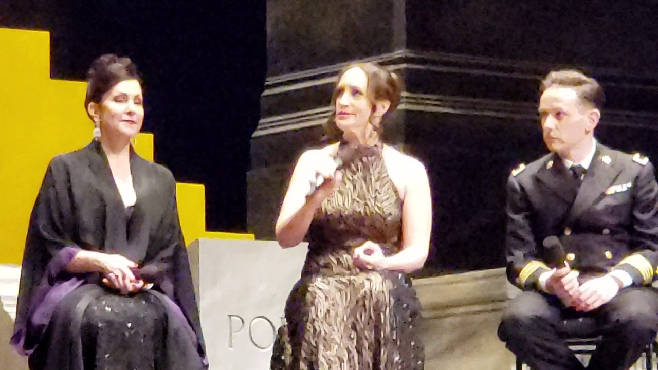 Handel's AGRIPPINA post-performance discussion at the Met Opera.