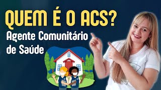 Quem  O Acs agente Comunitrio De Sade  Prof Juliana Mello
