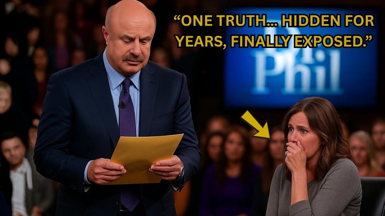 DR. PHIL SHOCKED AFTER GUEST ADMITS SHE HID THE TRUTH FOR YEARS TO ...