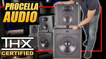 I Got New Speakers! Procella Audio Home Theater Monsters