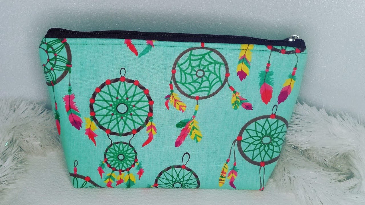 Estruturando necessaire com e.v.a (veja se deu certo)