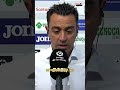 😠 ¡Las quejas de Xavi por el césped del Coliseum!