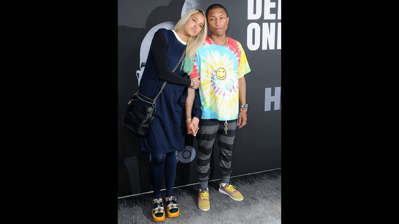 Pharrell Williams Wife Pharrell Williams Happy Pharrell Williams Triplets Names Youtube