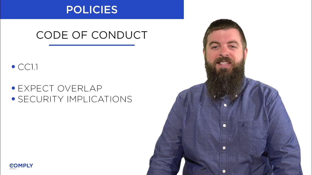 Code of Conduct Lesson 5 SOC 2 Policies YouTube