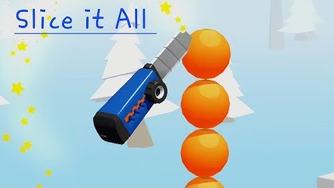 Slice it all! Very satisfying and relaxing ASMR slicing game 37