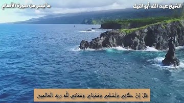 من جاء بالحسنة فله عشر أمثالها | عشائية مميزة للشيخ عبد الله أبو النيل | سورة الأنعام