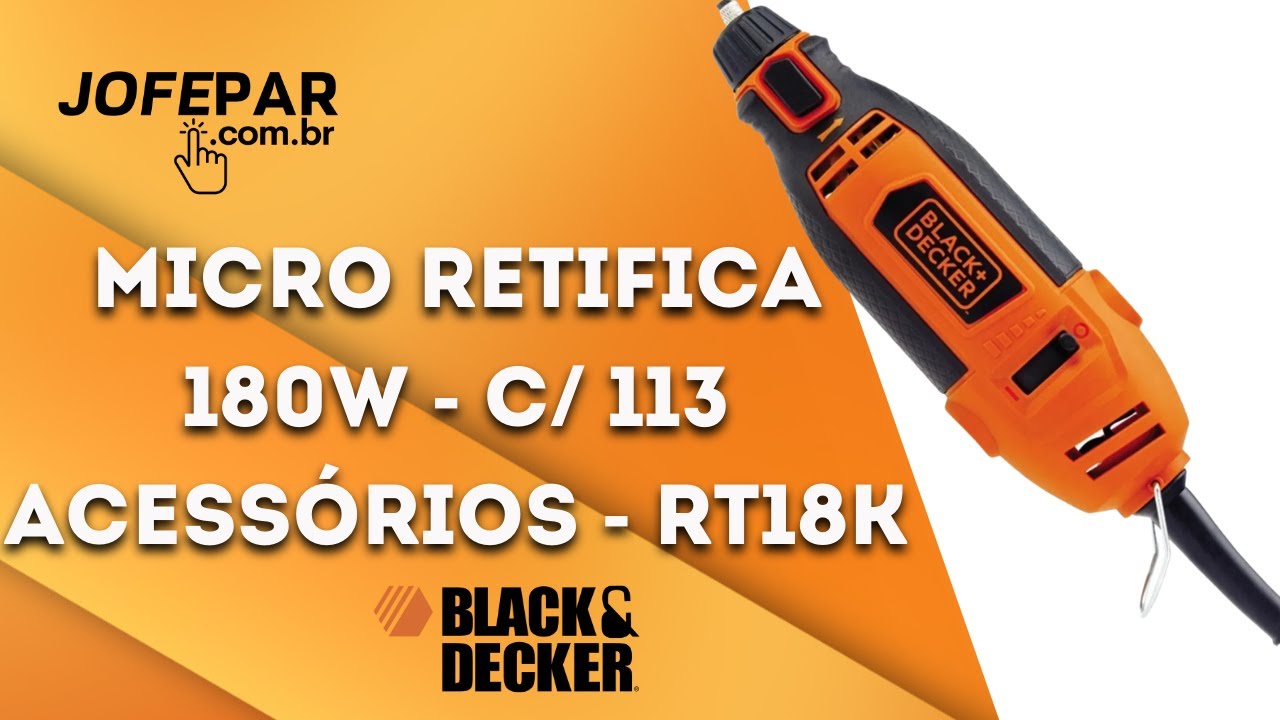 BLACK & DECKER- MINI TORNO 180W