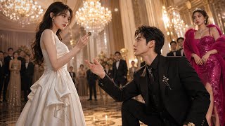 Broke Cinderella Shames a Ruthless Billionaire with 1 Coin, Then He Crashes Blind Date and Kneels