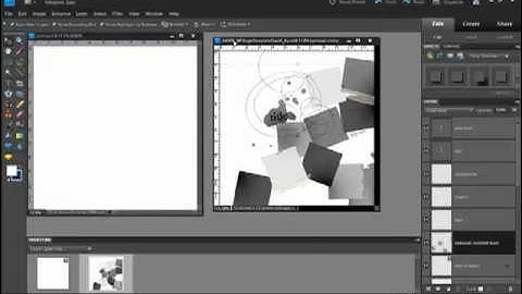 How to Use Part of a Template on Another Project in Photoshop or PSE