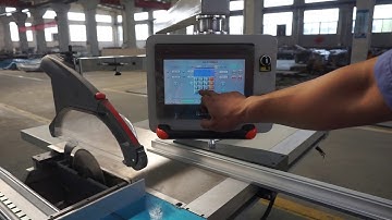 CNC panel saw working video 2