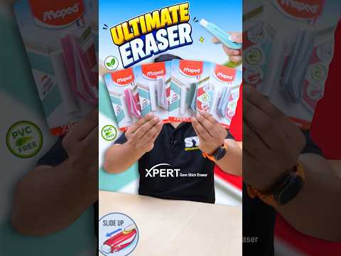 Unique Eraser Find ✨: Maped Xpert Gom Stick Eraser #shorts #SYShorts 1060