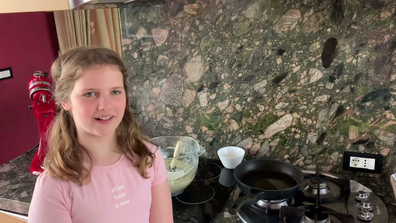 Frtalja / Stara Slovenska -  primorska jed - Omelette with herbs Old Slovenian dish by 11y old