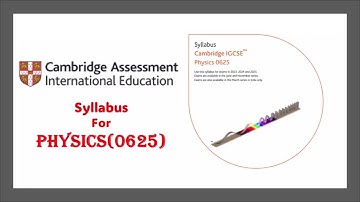 IGCSE Physics || IGCSE Physics Syllabus Guide || IGCSE Phy. Syllabus-2024 in 5 min.|| Mahesh Jain ||