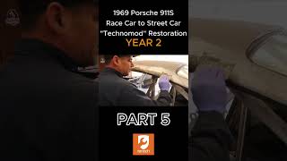 PART 19 | 1969 Porsche 911 S Race Car to Street Car Restoration | #shorts #porsche #restoration