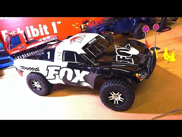 traxxas slash 4x4 brushless fox edition