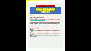 nursing assistant study guide pdf exam 2026
