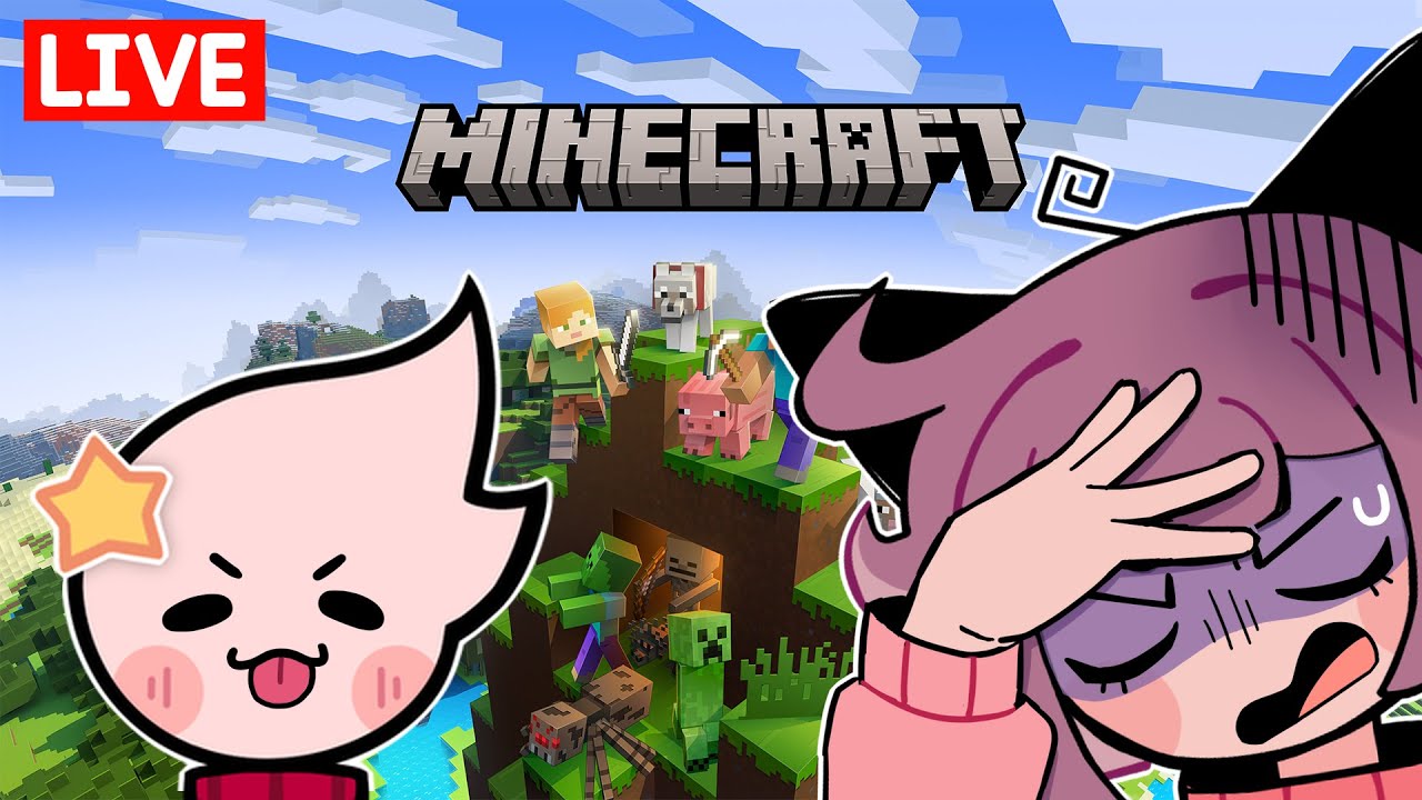 هنادي وتيكي يلعبون ماين كرافت مع بعض ⛏✨