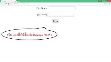 Dreamweaver cs6 .phpการสร้างหน้าlogin แยกadminกับUser ตอนที่1