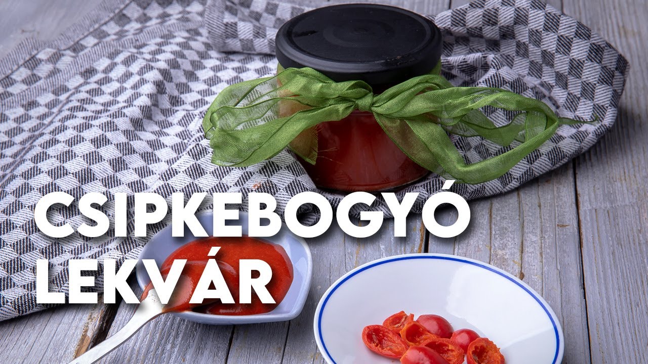 Csipkebogyólekvár házilag | Mindmegette.hu