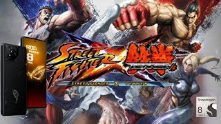 ROG Phone 8 Pro Street Fighter x Tekken gameplay