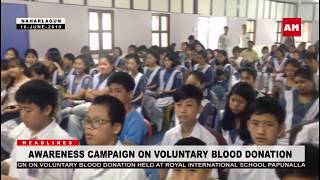 AWARENESS CAMPAIGN ON BLOOD DONATION