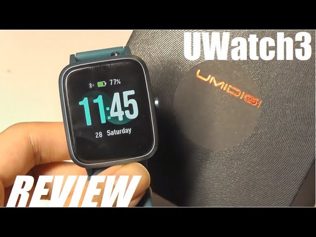 REVIEW: Umidigi Uwatch3 - Best Budget Smartwatch? 5ATM, Bluetooth 5.0 