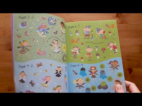 Little Sparkly Fairies Sticker Book