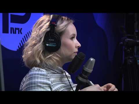 Her er P3-programlederen Christine Dancke i action
