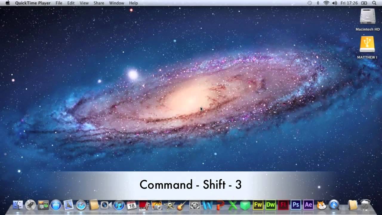 How to Take a Screen Shot on Mac - YouTube