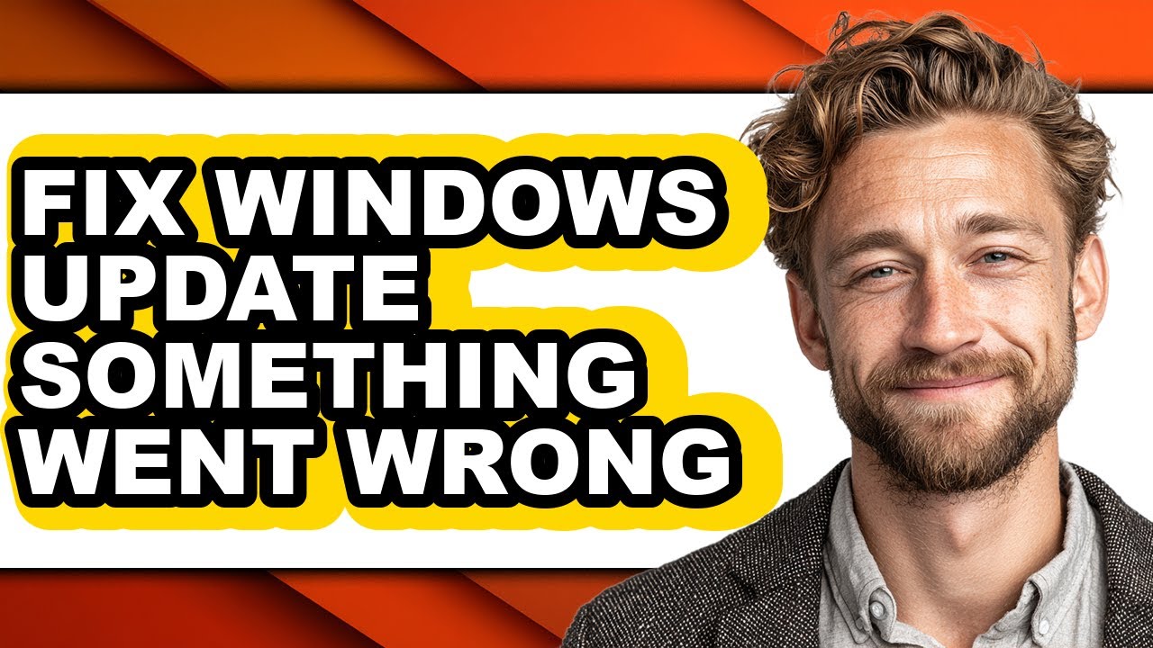 How to Fix Windows Update Something Went Wrong (only Way) - YouTube